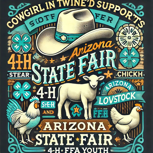 **Cowgirl In Twine’d Heads to the Arizona State Fair: Supporting Youth and Agriculture**