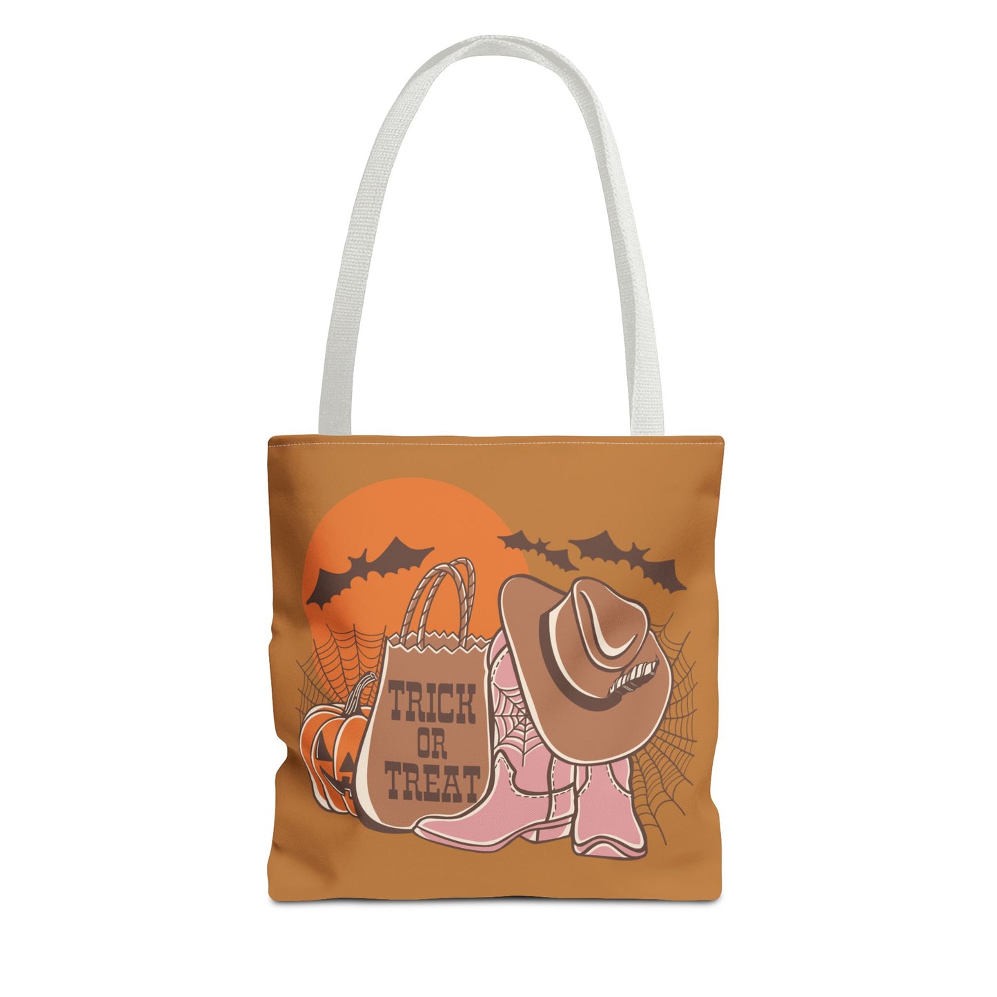 Cowgirl Boots Treat or Treat Halloween Tote Bag