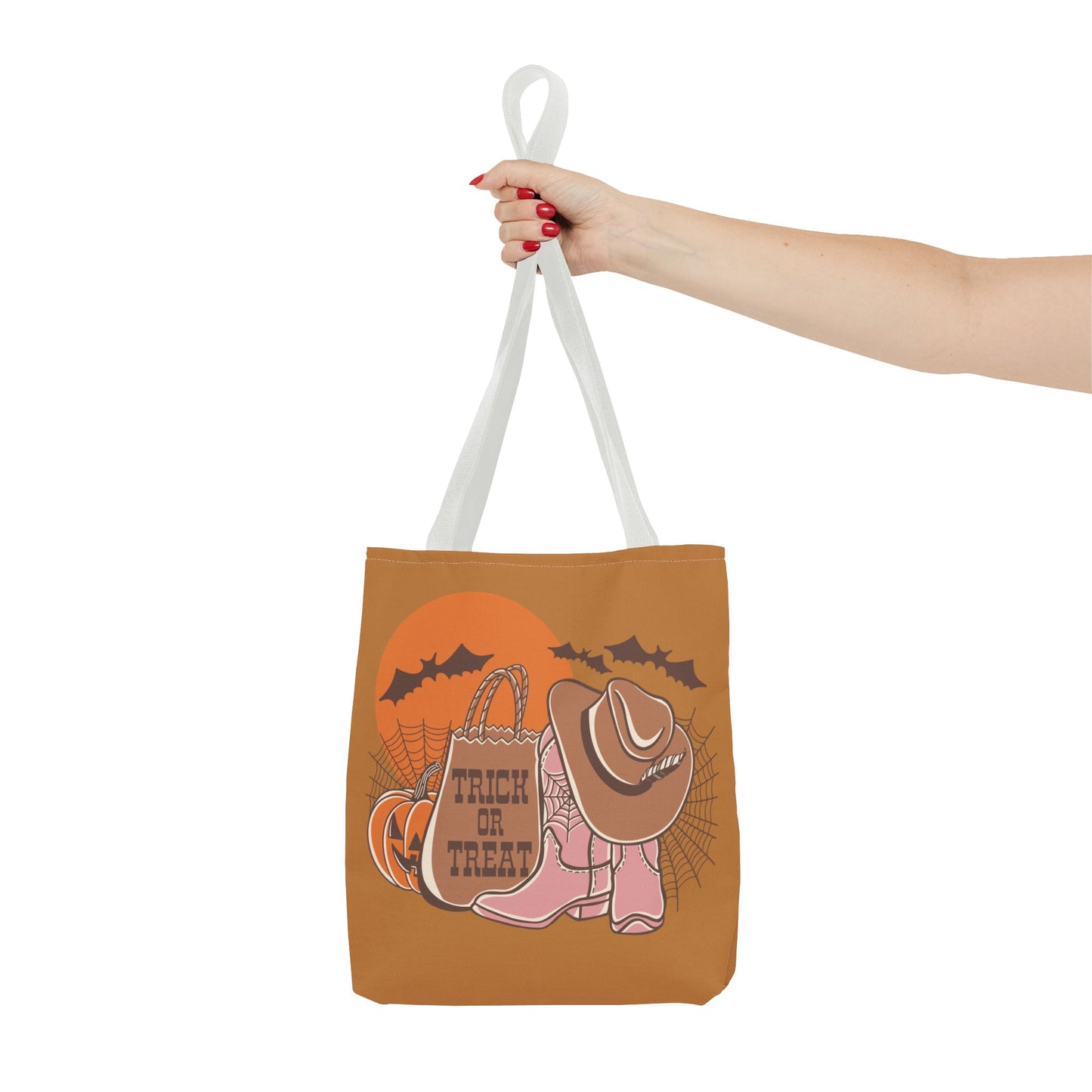 Cowgirl Boots Treat or Treat Halloween Tote Bag