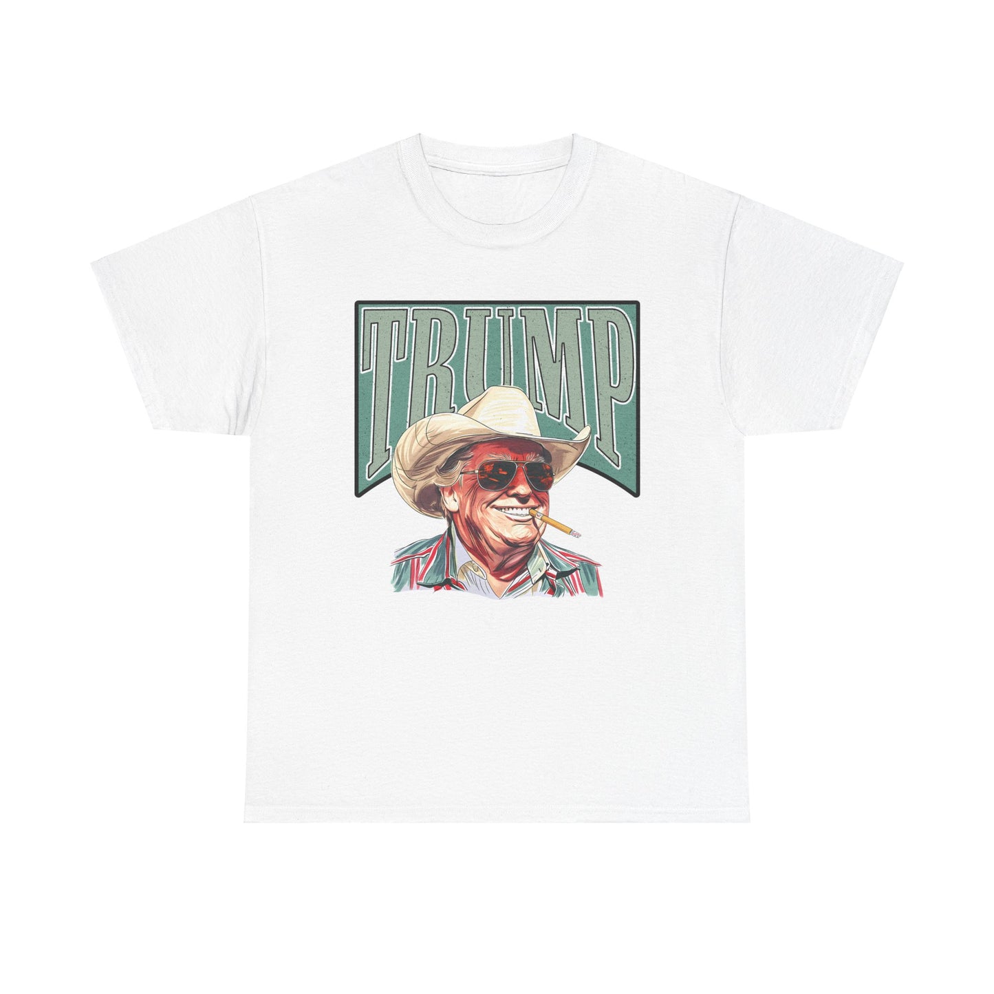 Cowboy Trump Make America Great Again Tee