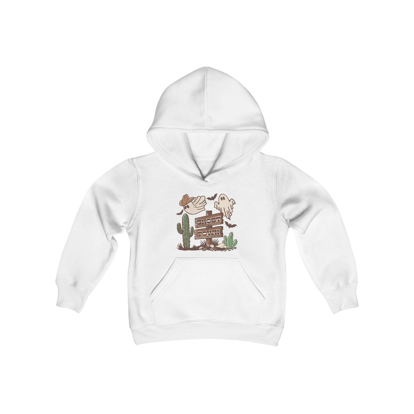 Kids Halloween Ghost Town Hoodie