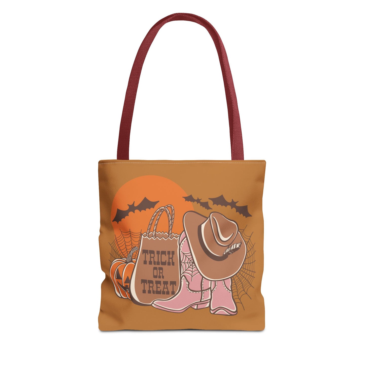 Cowgirl Boots Treat or Treat Halloween Tote Bag