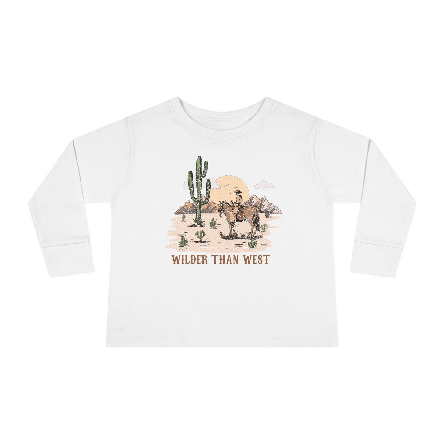 Toddler Tee - Wilder Than the West Desert Scene