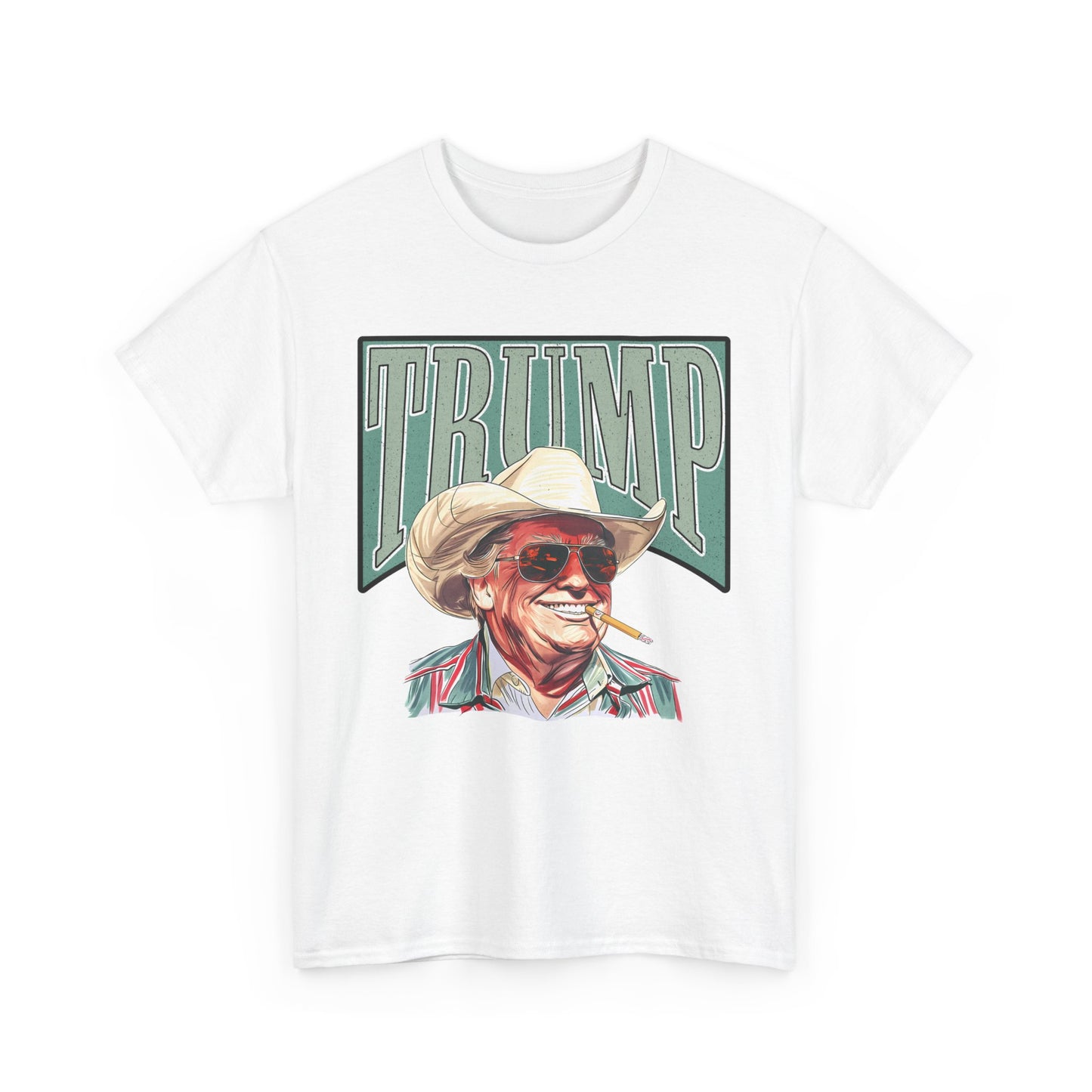 Cowboy Trump Make America Great Again Tee