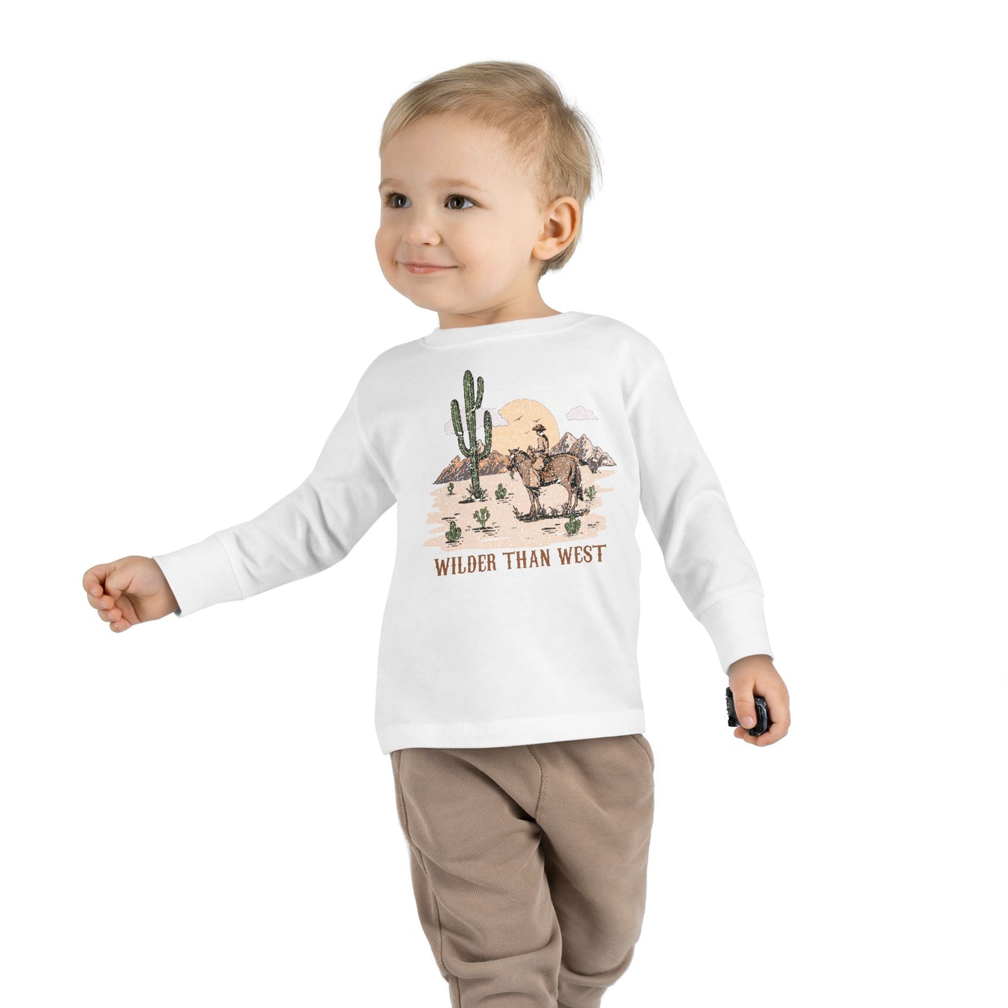 Toddler Tee - Wilder Than the West Desert Scene