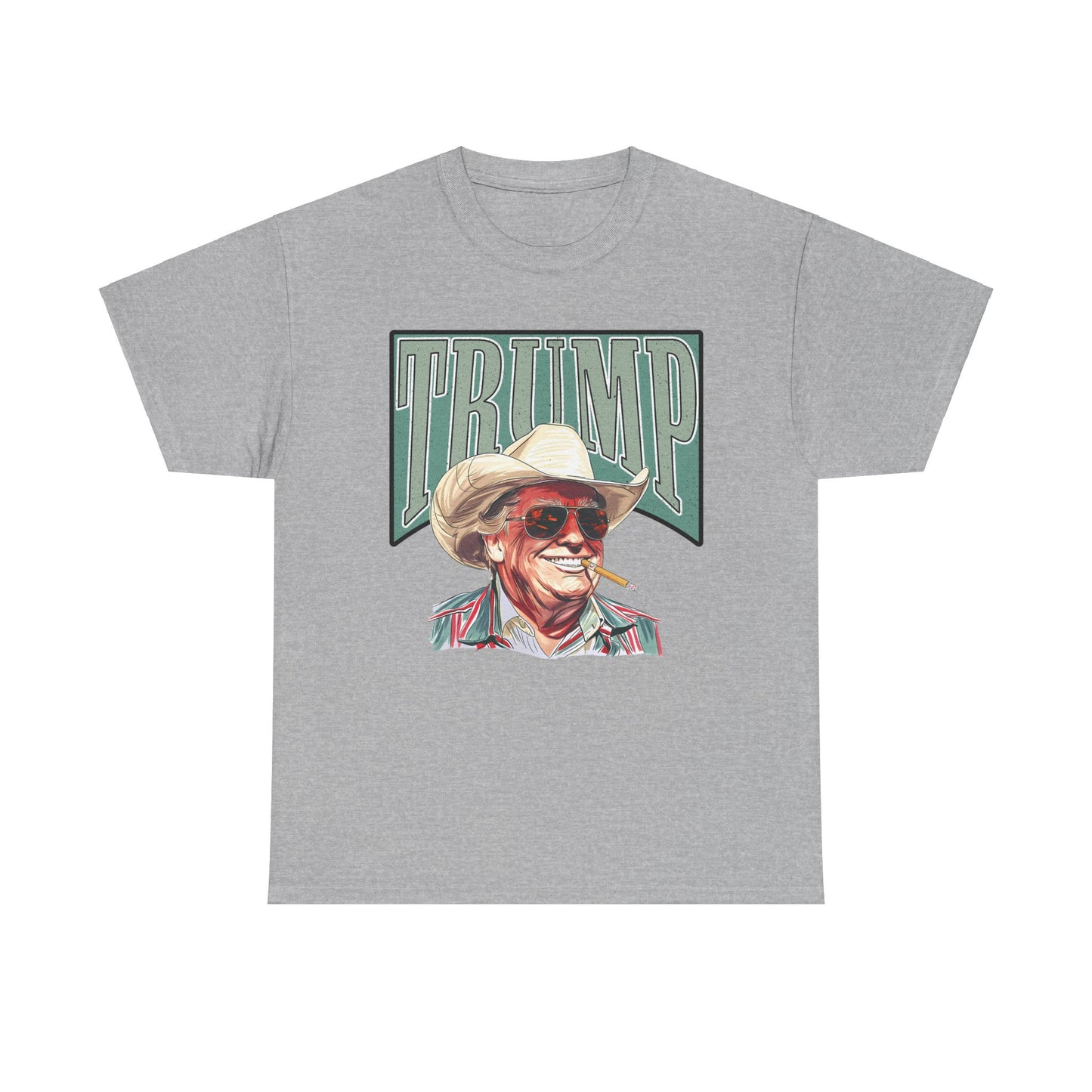 Cowboy Trump Make America Great Again Tee