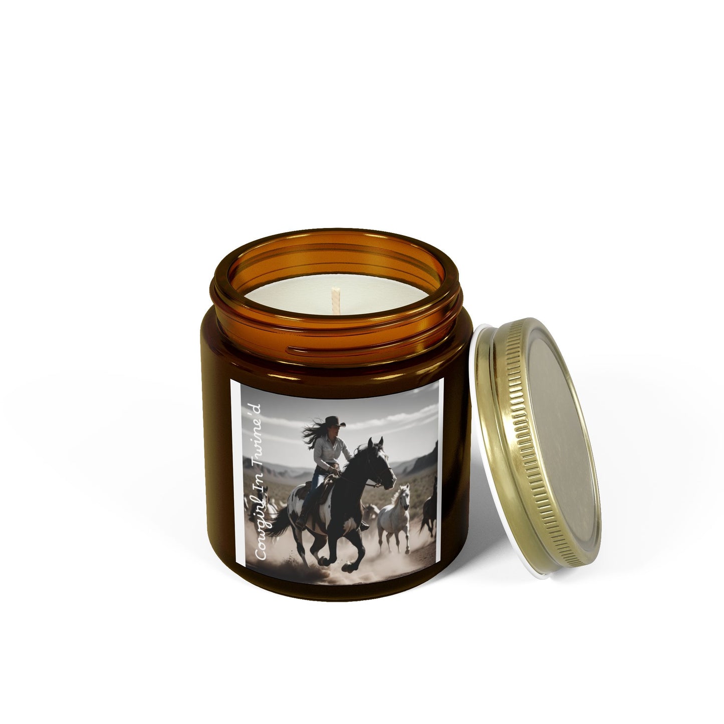 Cowgirl In Twine'd Spirit of the West Scented Candles (4oz, 9oz)