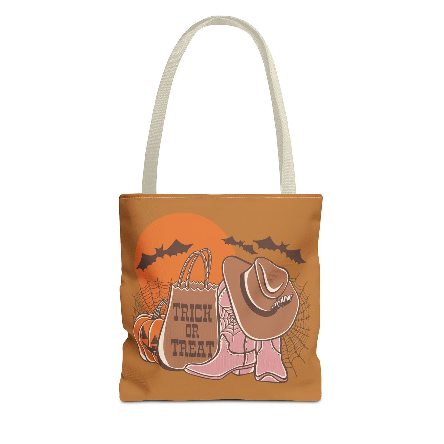 Cowgirl Boots Treat or Treat Halloween Tote Bag