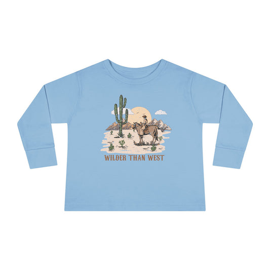 Toddler Tee - Wilder Than the West Desert Scene