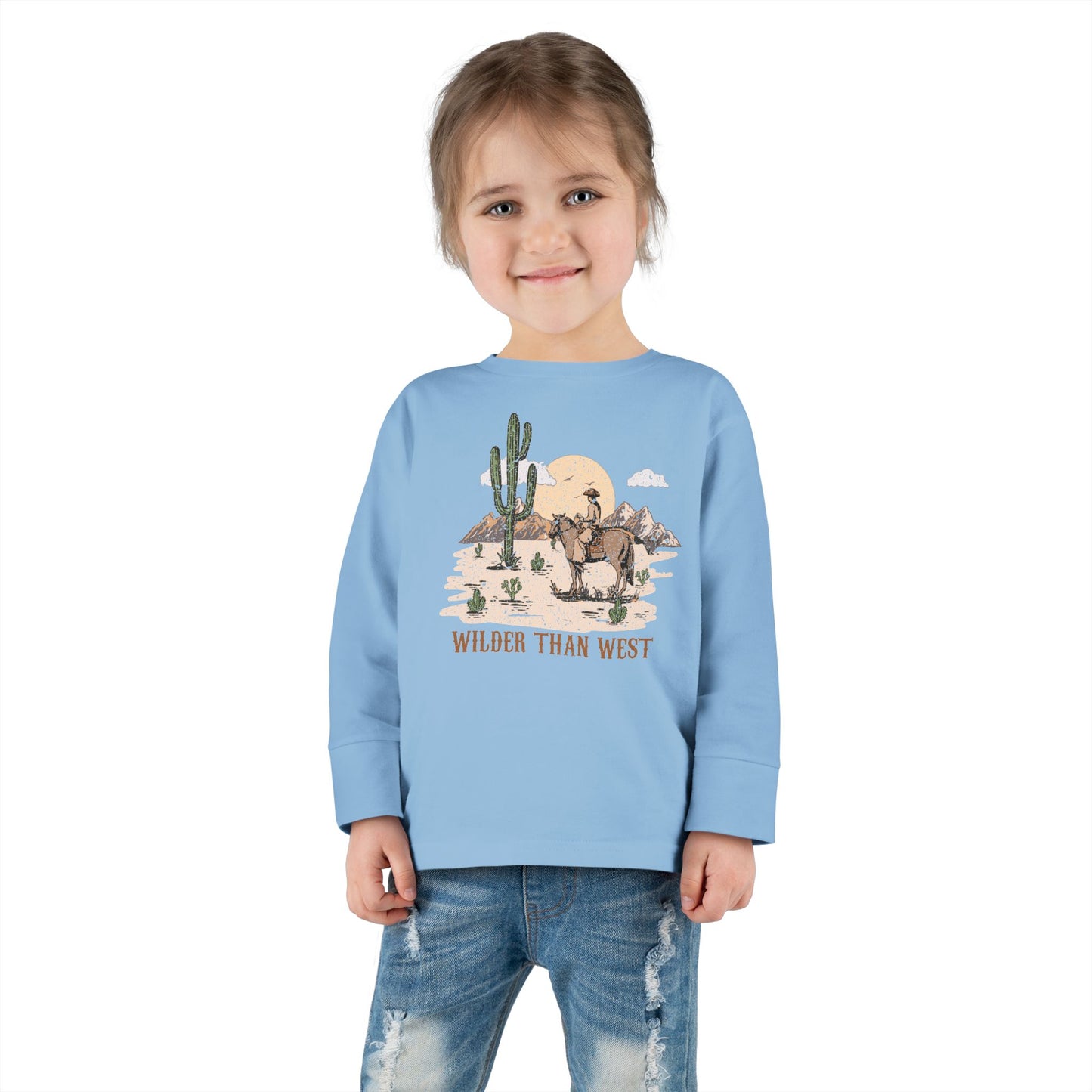 Toddler Tee - Wilder Than the West Desert Scene