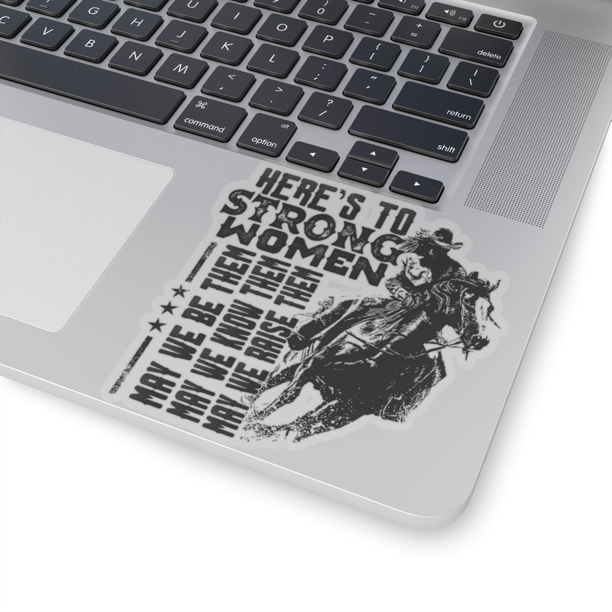 Stickers - Strong Women Empowerment Cowgirl Riding Horse Quote Design