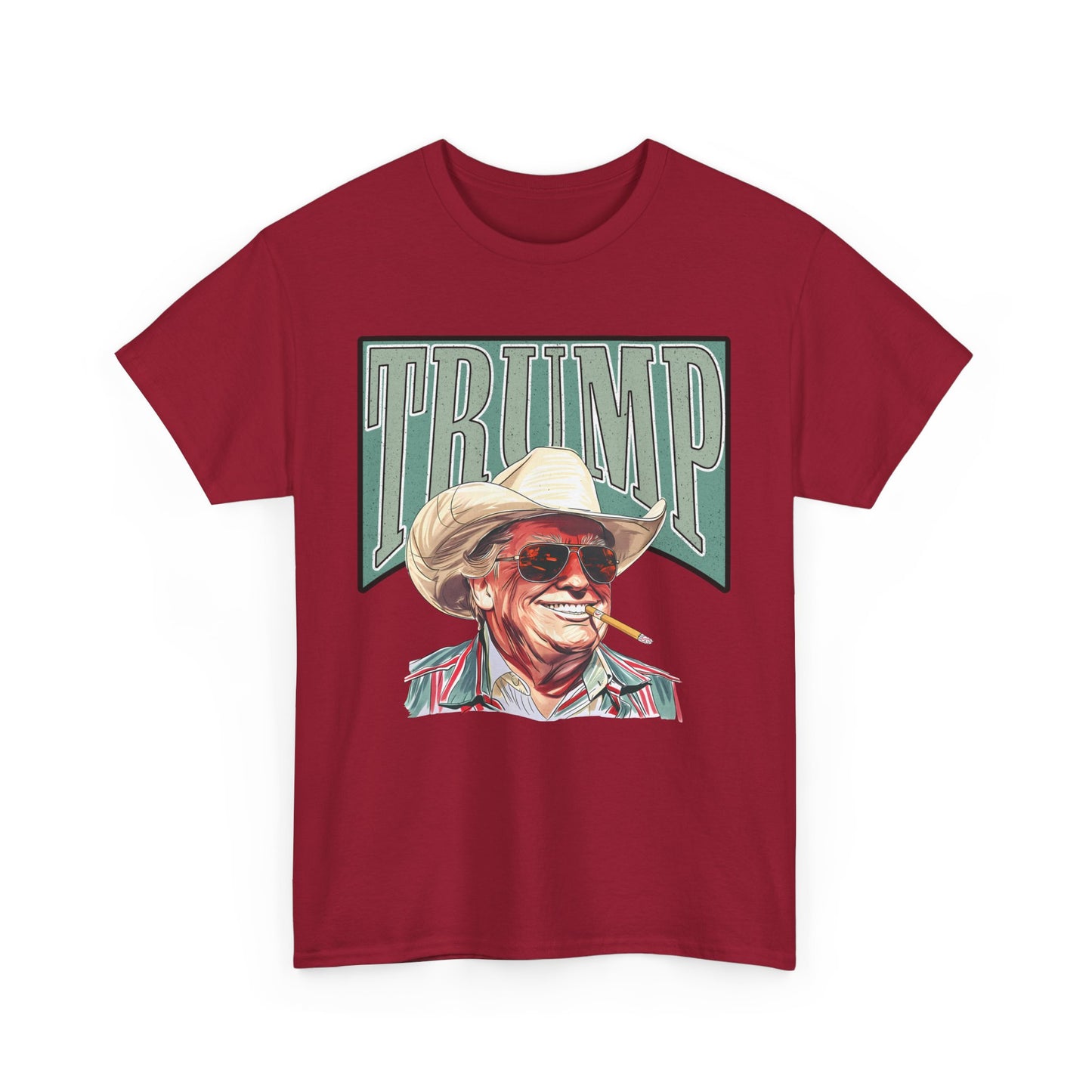 Cowboy Trump Make America Great Again Tee