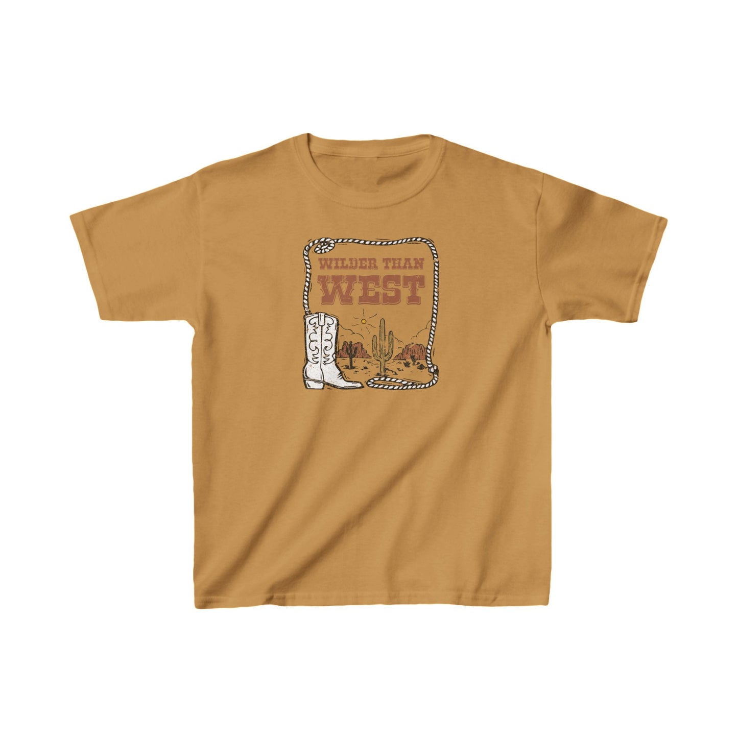 "Wilder Than the West" Kids T-Shirt