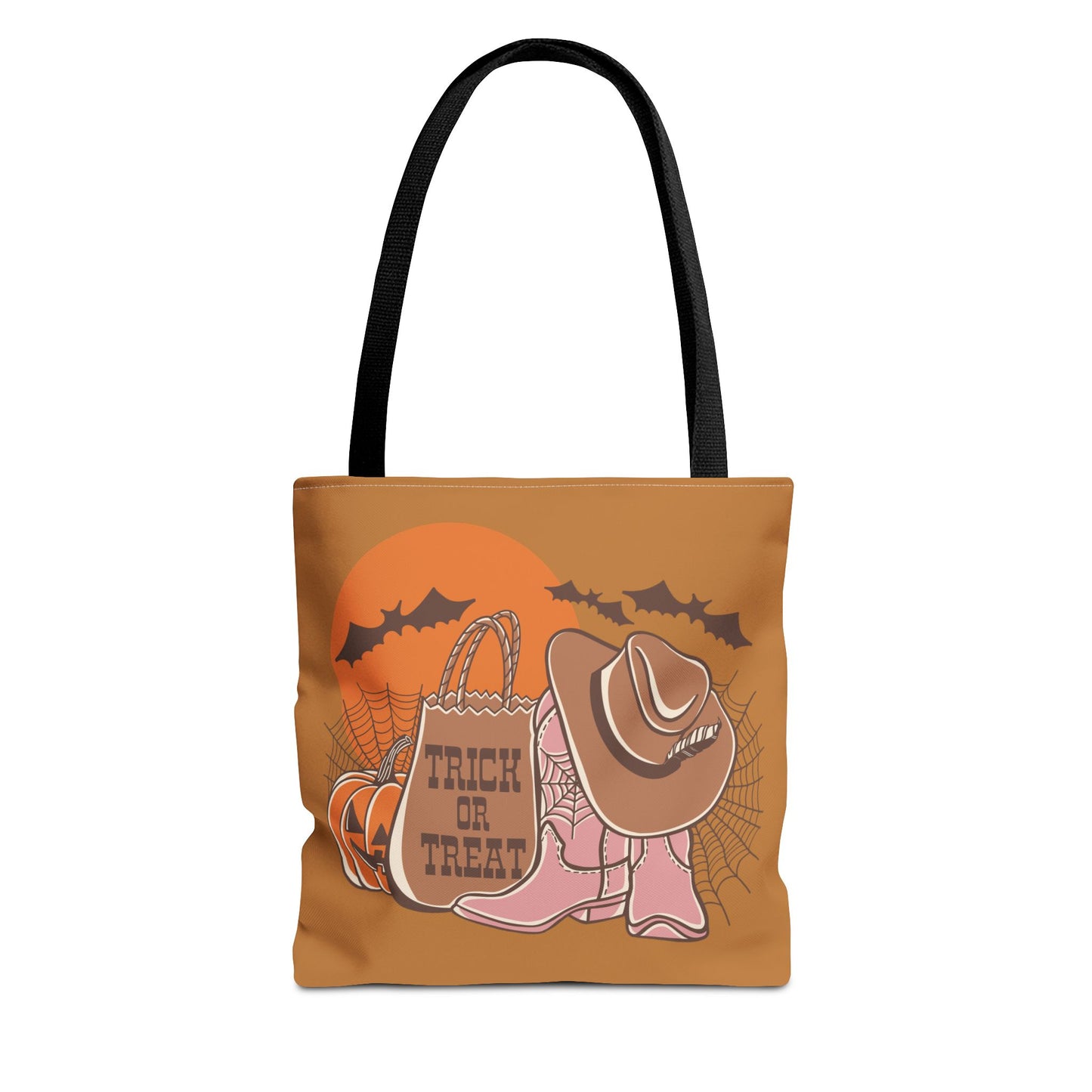 Cowgirl Boots Treat or Treat Halloween Tote Bag