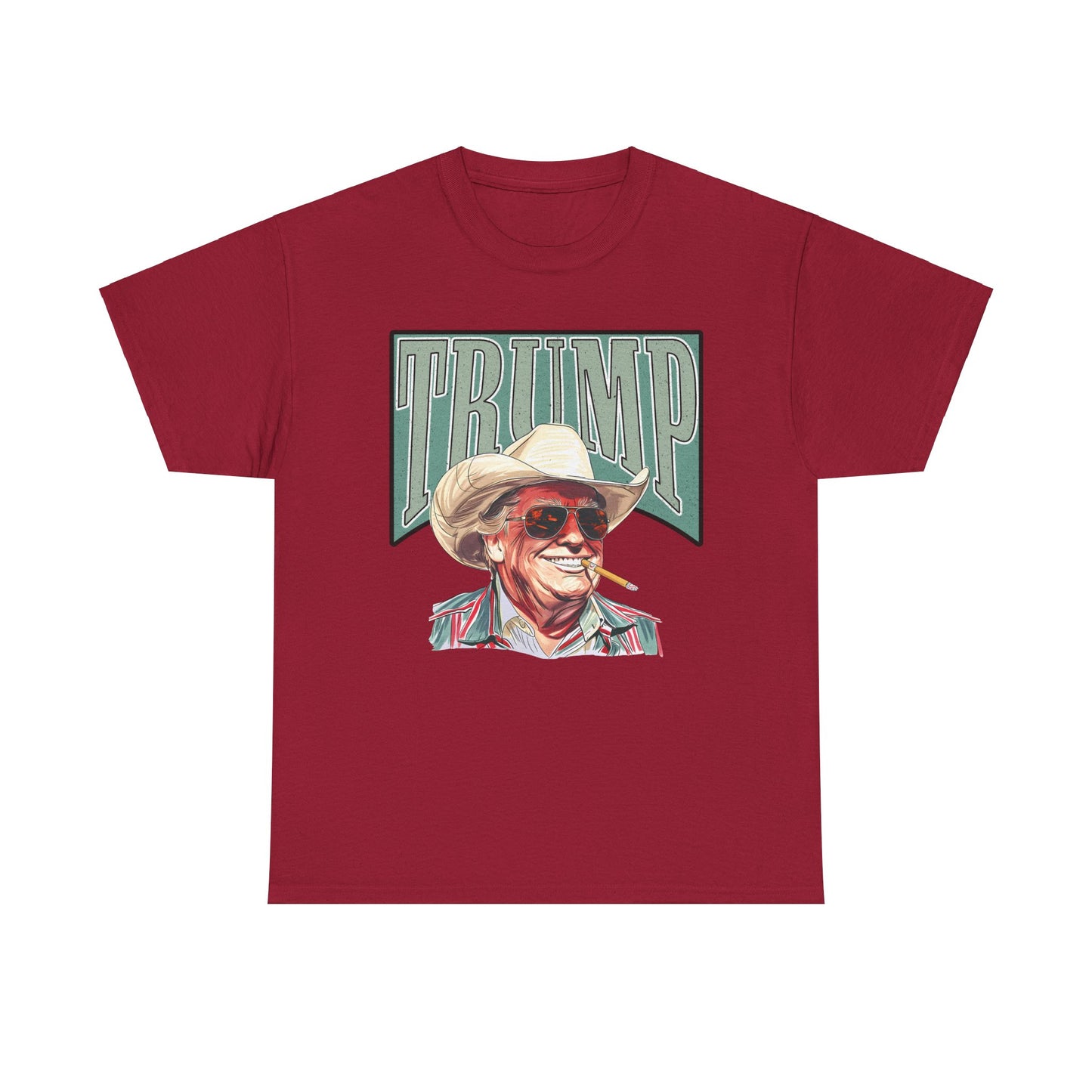 Cowboy Trump Make America Great Again Tee