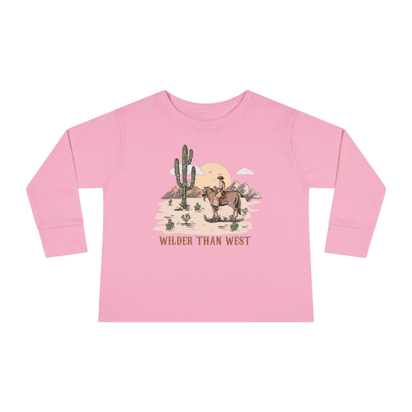 Toddler Tee - Wilder Than the West Desert Scene