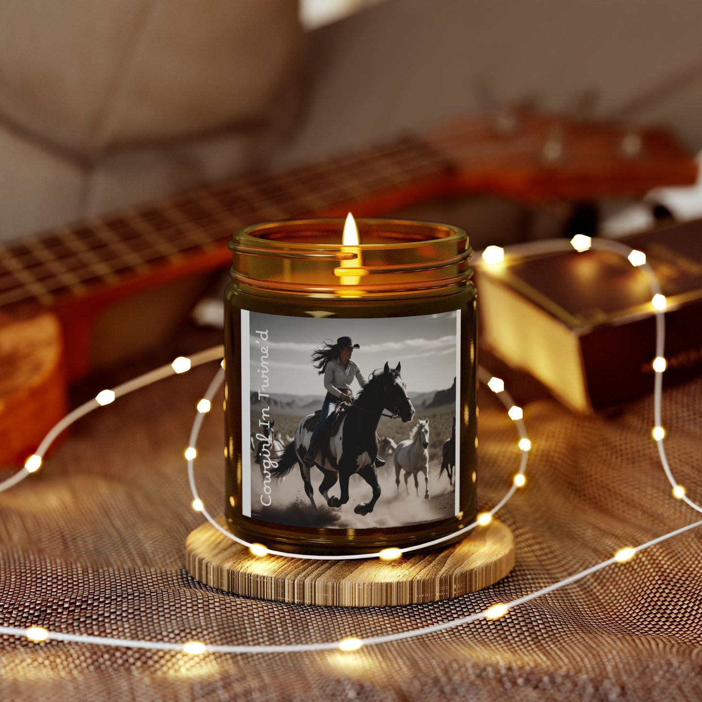 Cowgirl In Twine'd Spirit of the West Scented Candles (4oz, 9oz)