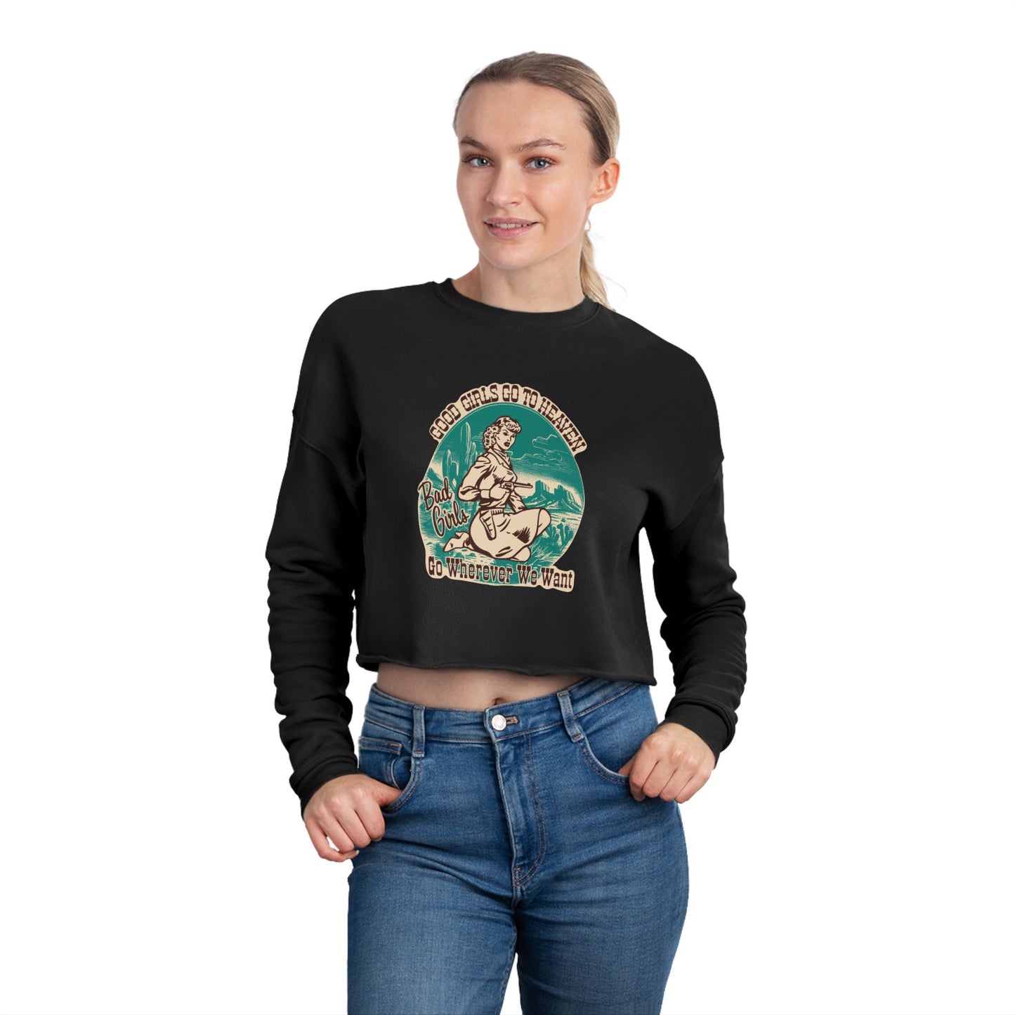 Women's Cropped Sweatshirt