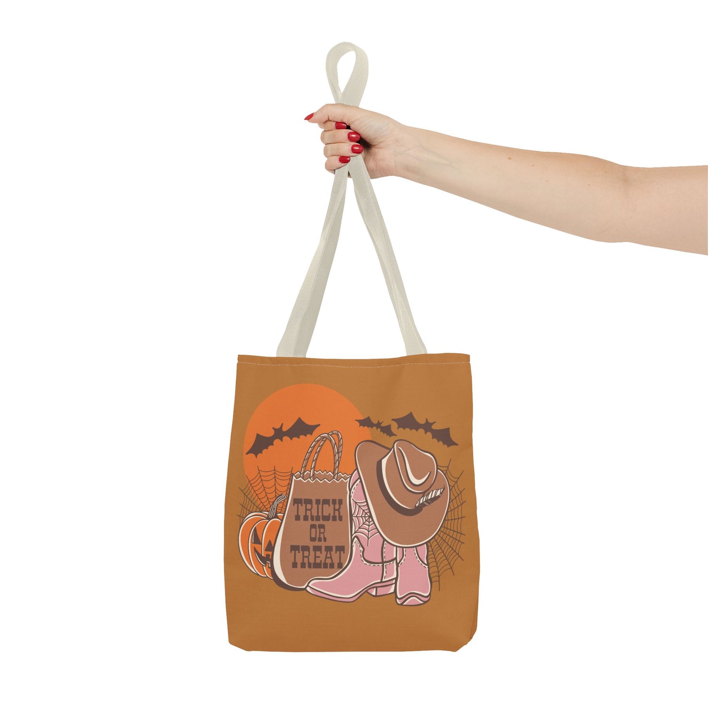 Cowgirl Boots Treat or Treat Halloween Tote Bag