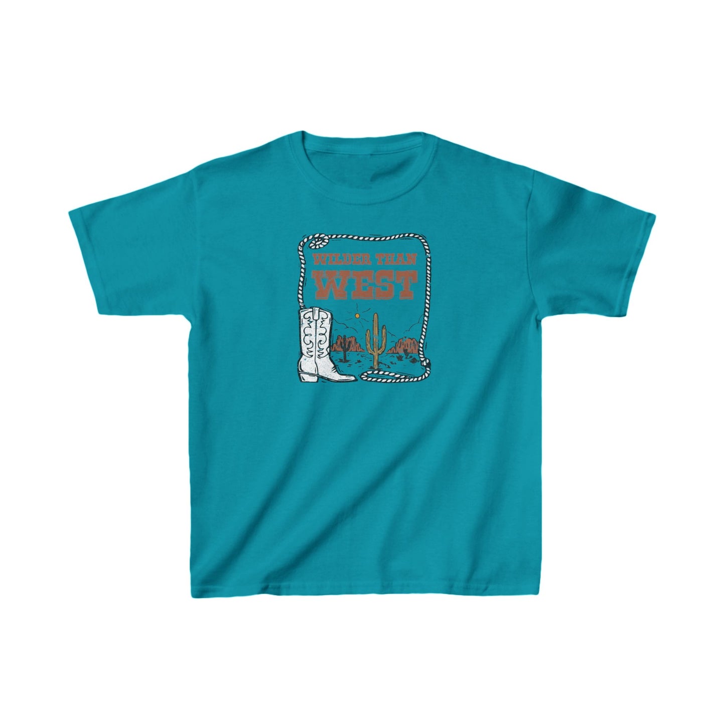 "Wilder Than the West" Kids T-Shirt