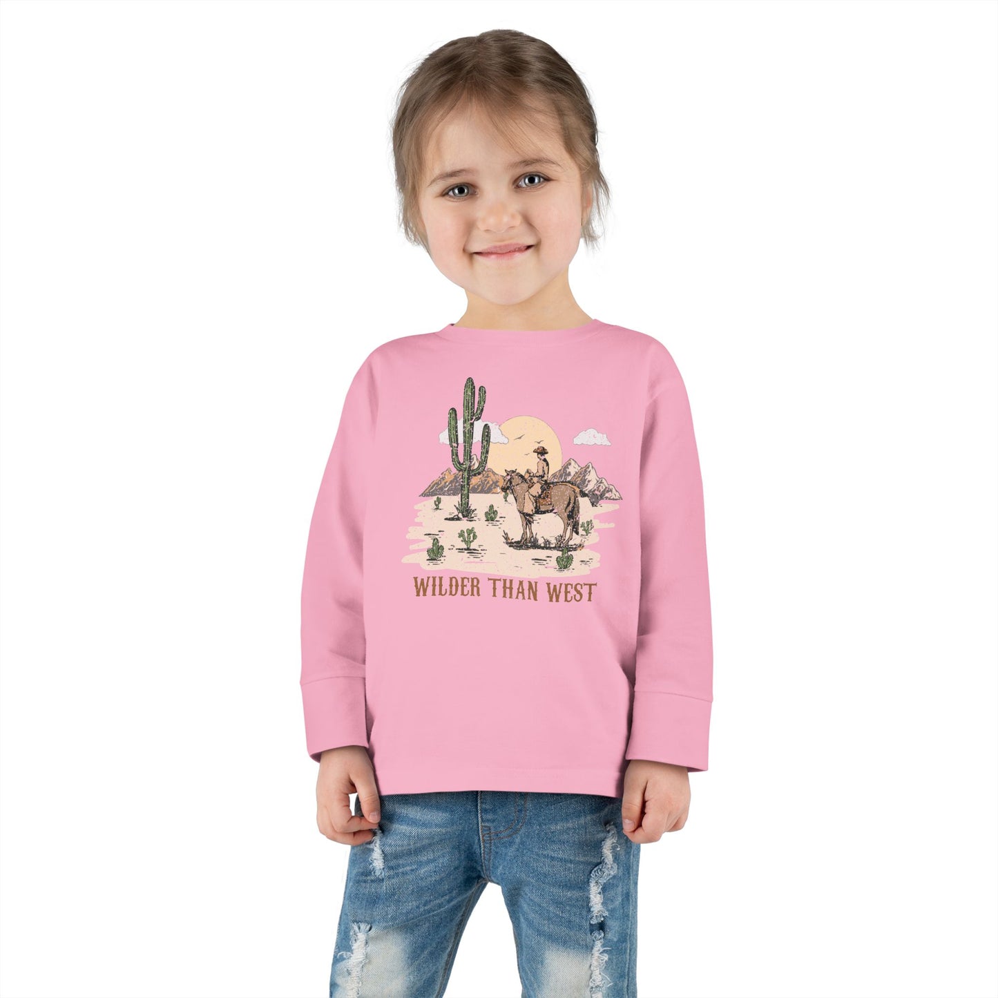 Toddler Tee - Wilder Than the West Desert Scene