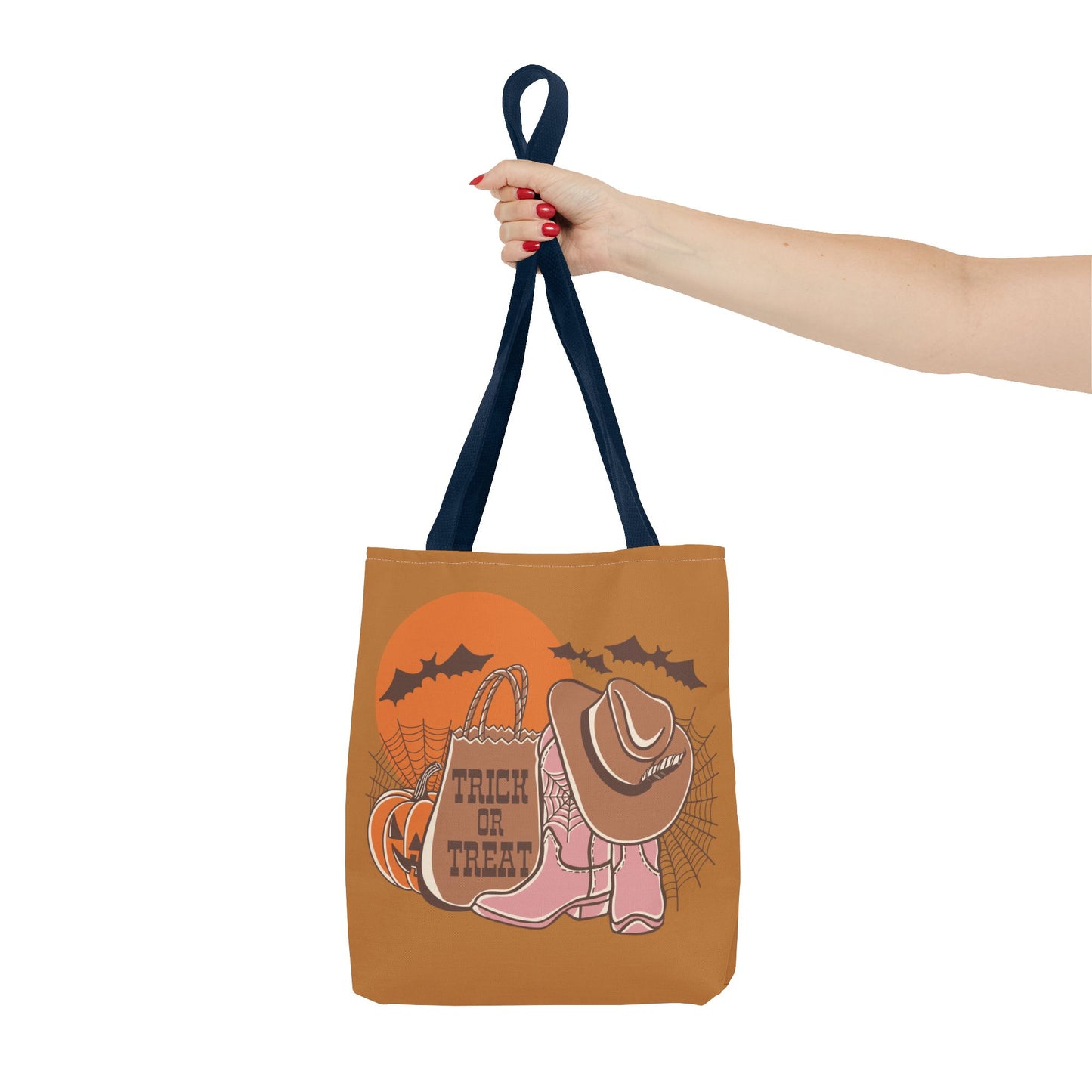 Cowgirl Boots Treat or Treat Halloween Tote Bag