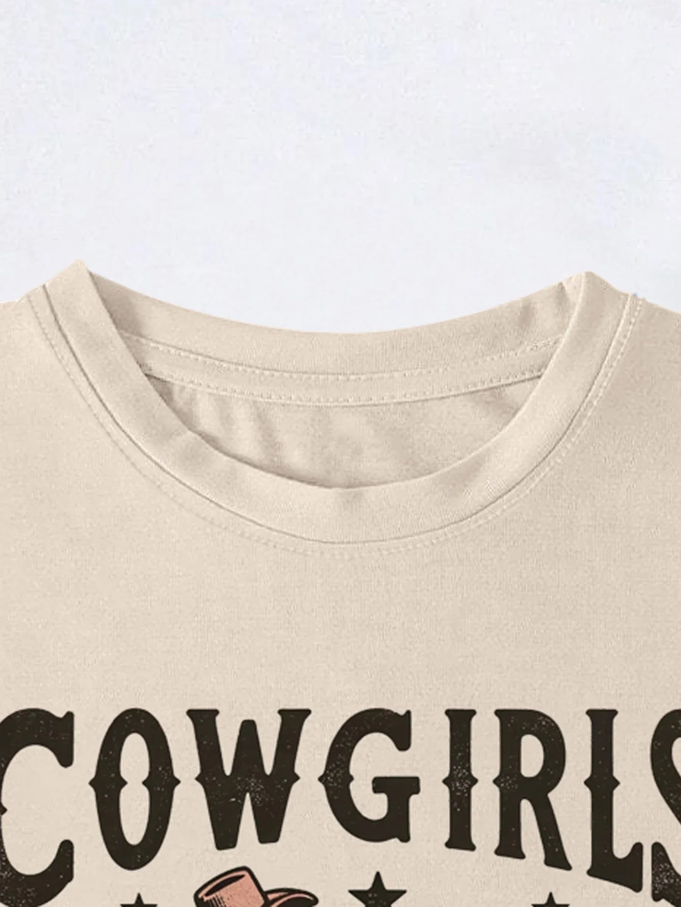 Cowgirl In Twine’d Retro Cowgirls Have Fun Tee