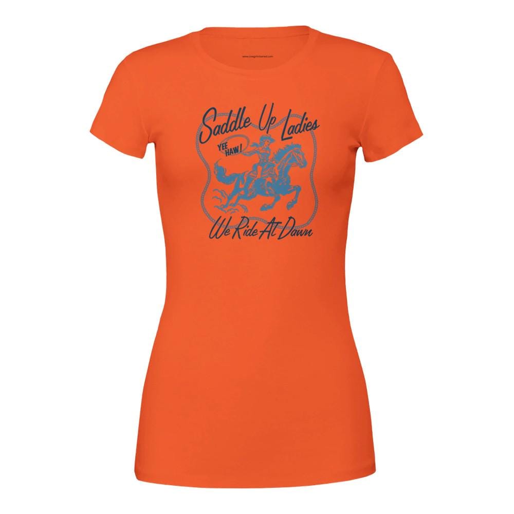 Cowgirl In Twine'd "Saddle Up" Women's Graphic Tee