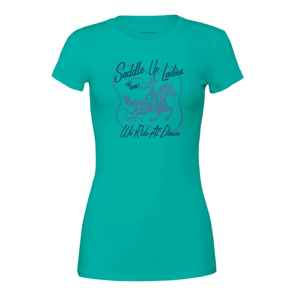 Cowgirl In Twine'd "Saddle Up" Women's Graphic Tee